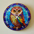 Millie the Little Owl Suncatcher Effect Clock